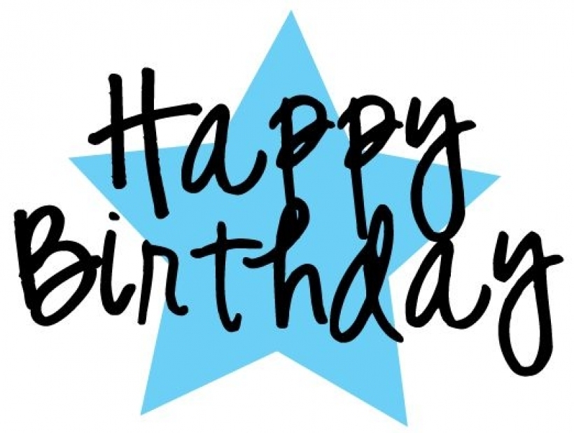 820x618 Clip Art Birthday Word Happy Birthday Happy30 Png