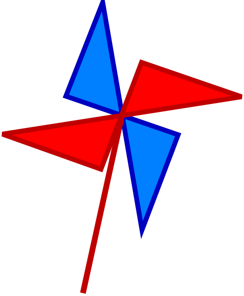 492x595 Pinwheel Clip Art