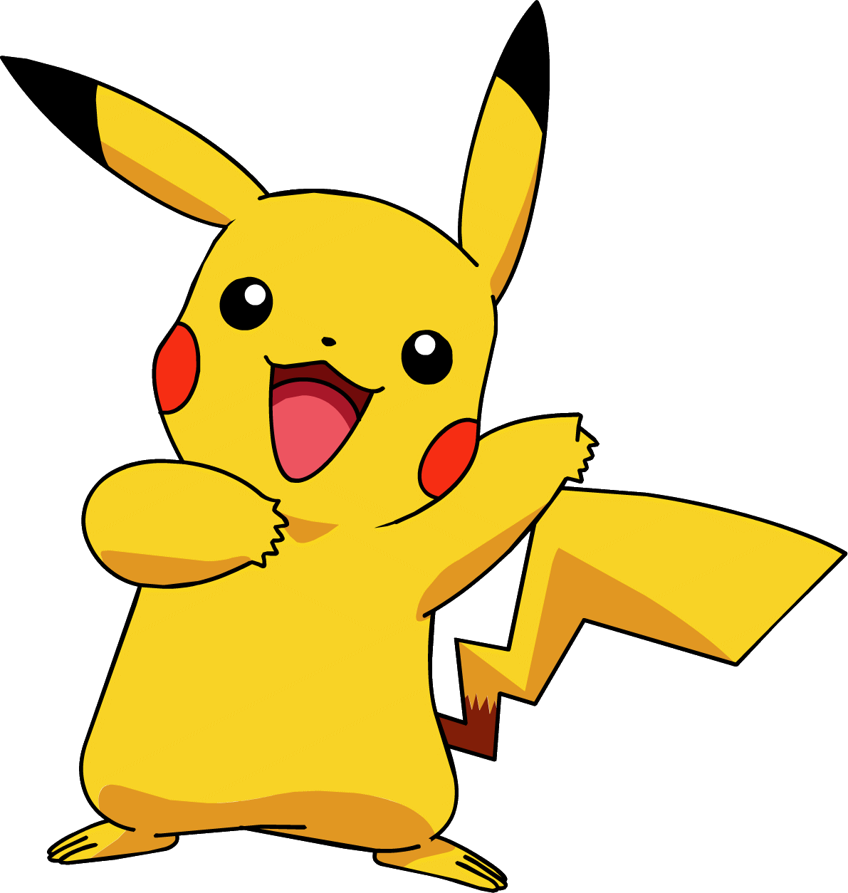 1191x1254 Pikachu Pokemon Transparent Png