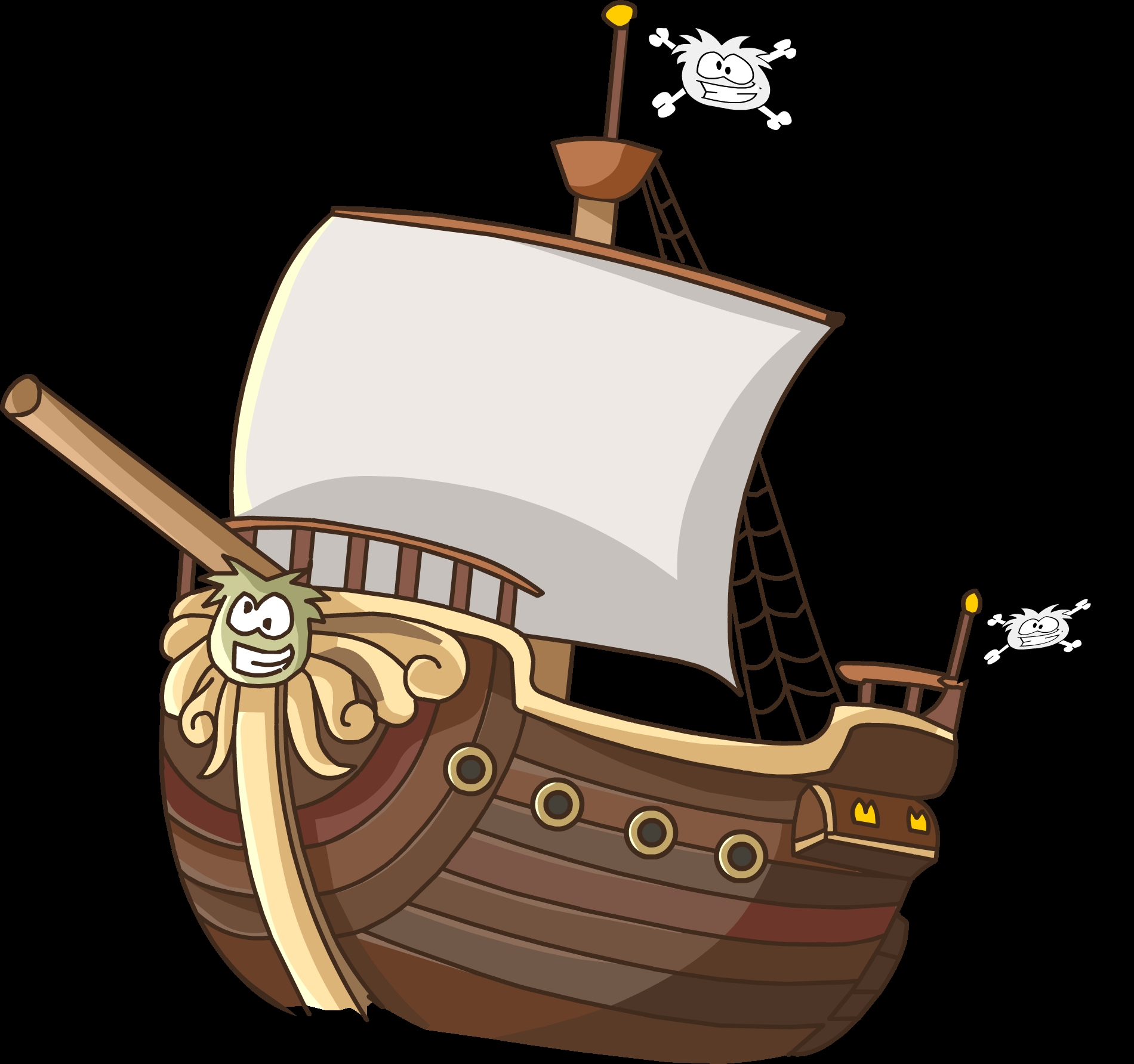 1900x1784 New Pirate Ship Clipart Design