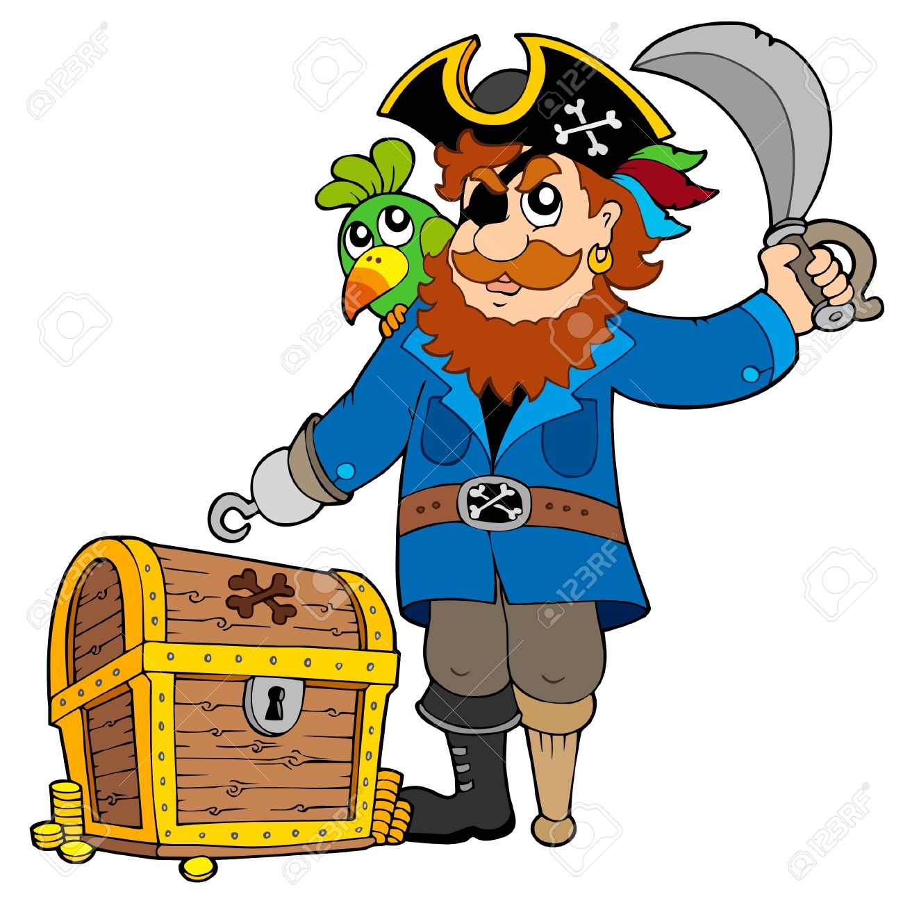 1300x1297 Unique Pirate Clipart Collection