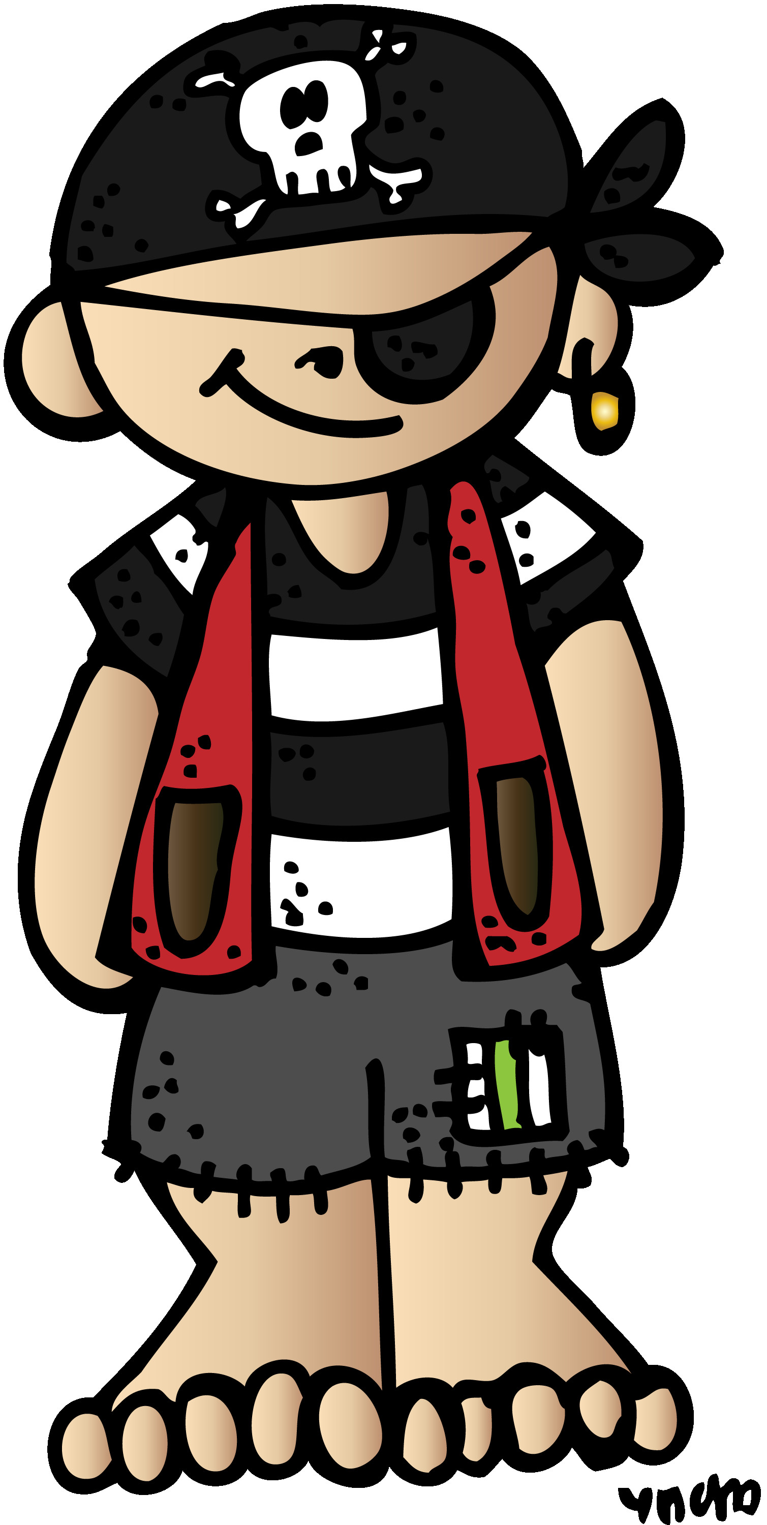 1509x3000 Pirate Clipart Clip Art And Vectors Commercial Personal Endear