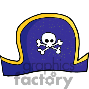 300x300 Purple Pirate Hat Clipart Panda