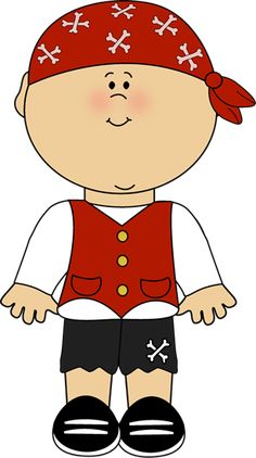 236x422 Pirate Boy And Parrot Clip Art Clip Art