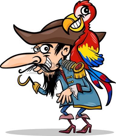 384x450 Pirate Clipart Silly