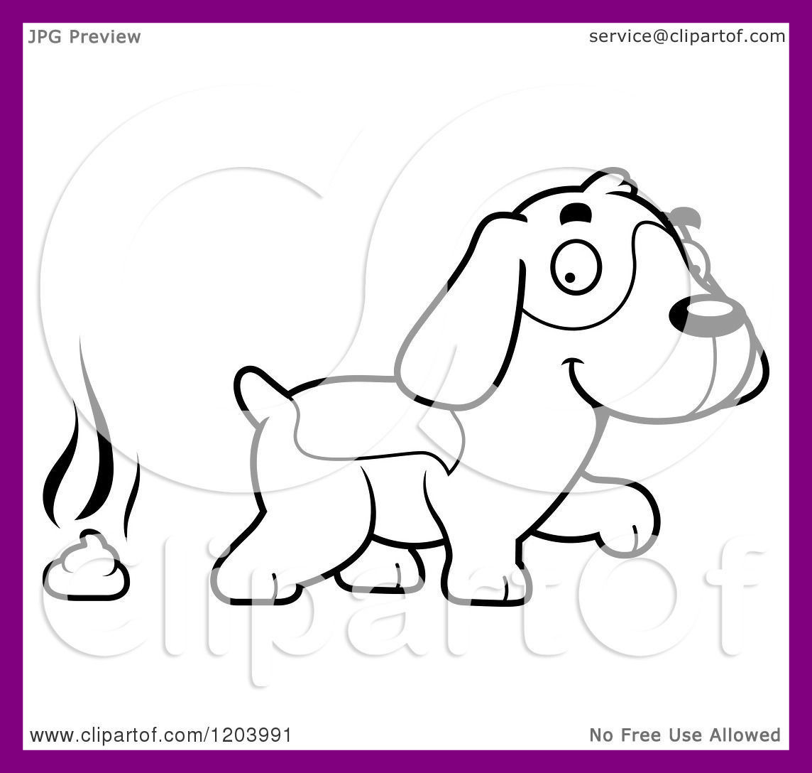 1144x1088 Amazing Black And White Dog Cartoon Stock Vector Illustration