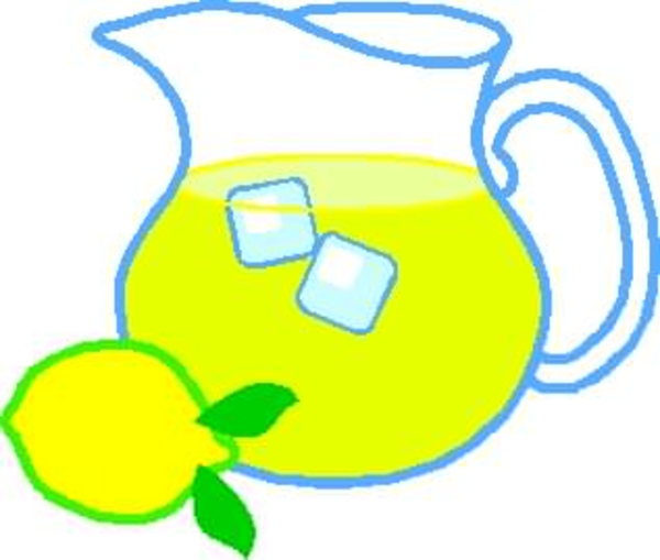 600x509 Free Clipart Lemonade Pitcher Free Images