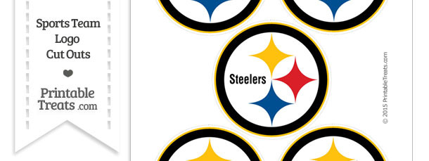 610x229 Steelers Logo Clip Art Small Pittsburgh Steelers Logo Cut Outs