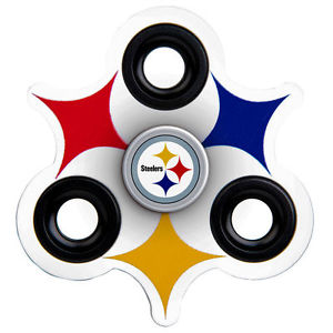 300x300 Pittsburgh Steelers 3 Prong Logo Fidget Spinner Nfl Forever