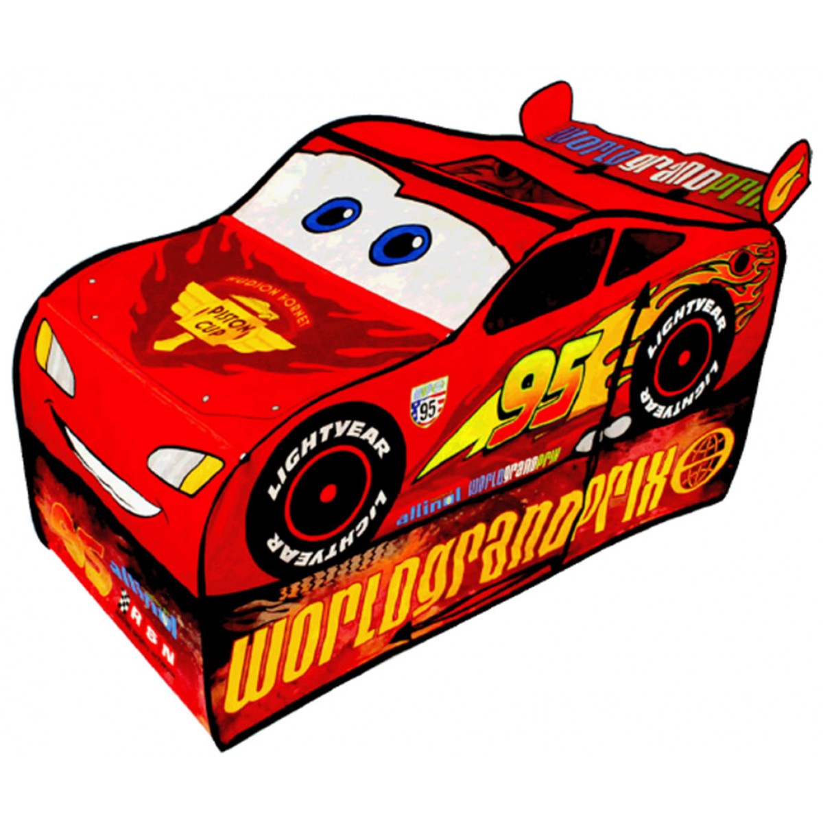 1200x1200 Disney Pixar Cars Lightning Mcqueen Vehicle Play Tent