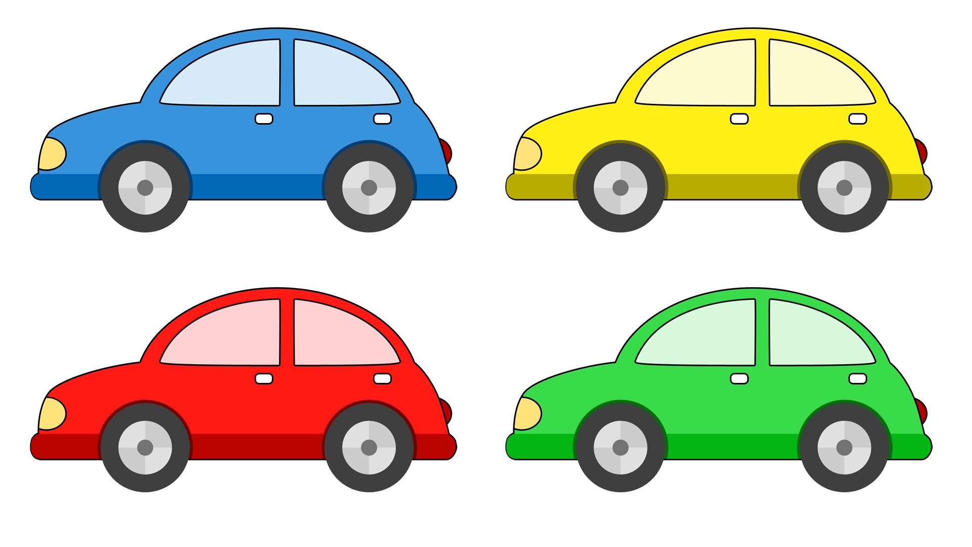 1920x1080 Learn Colors With Car Painting Education For Kids