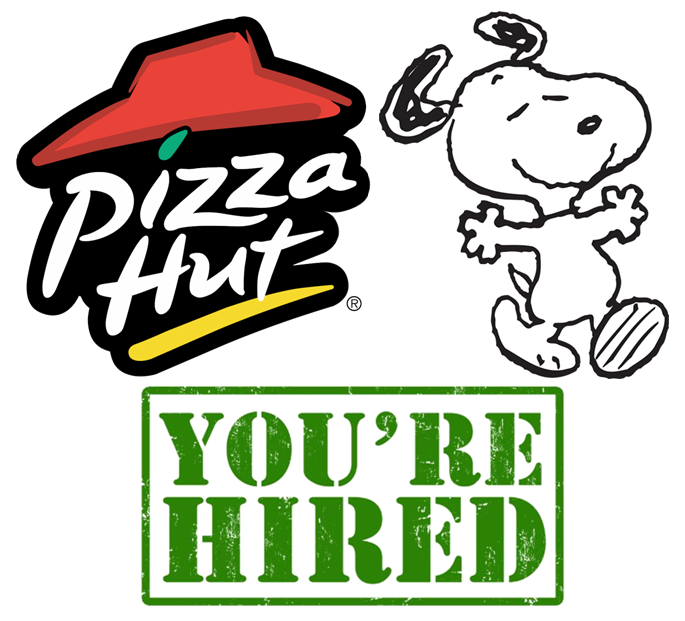 685x621 Pizza Hut Will Be Hiring Snoopy And Peanuts Gang By Tylerleejewell