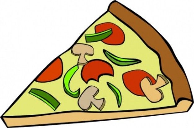 626x415 Pizza Slice Clipart No Background