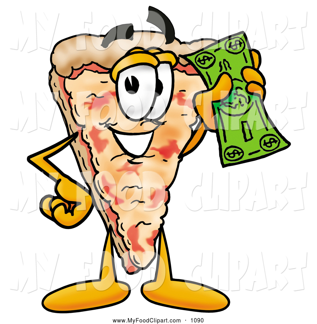 1024x1044 Food Clip Art Of A Tasty Slice Of Pizza Mascot Cartoon Character