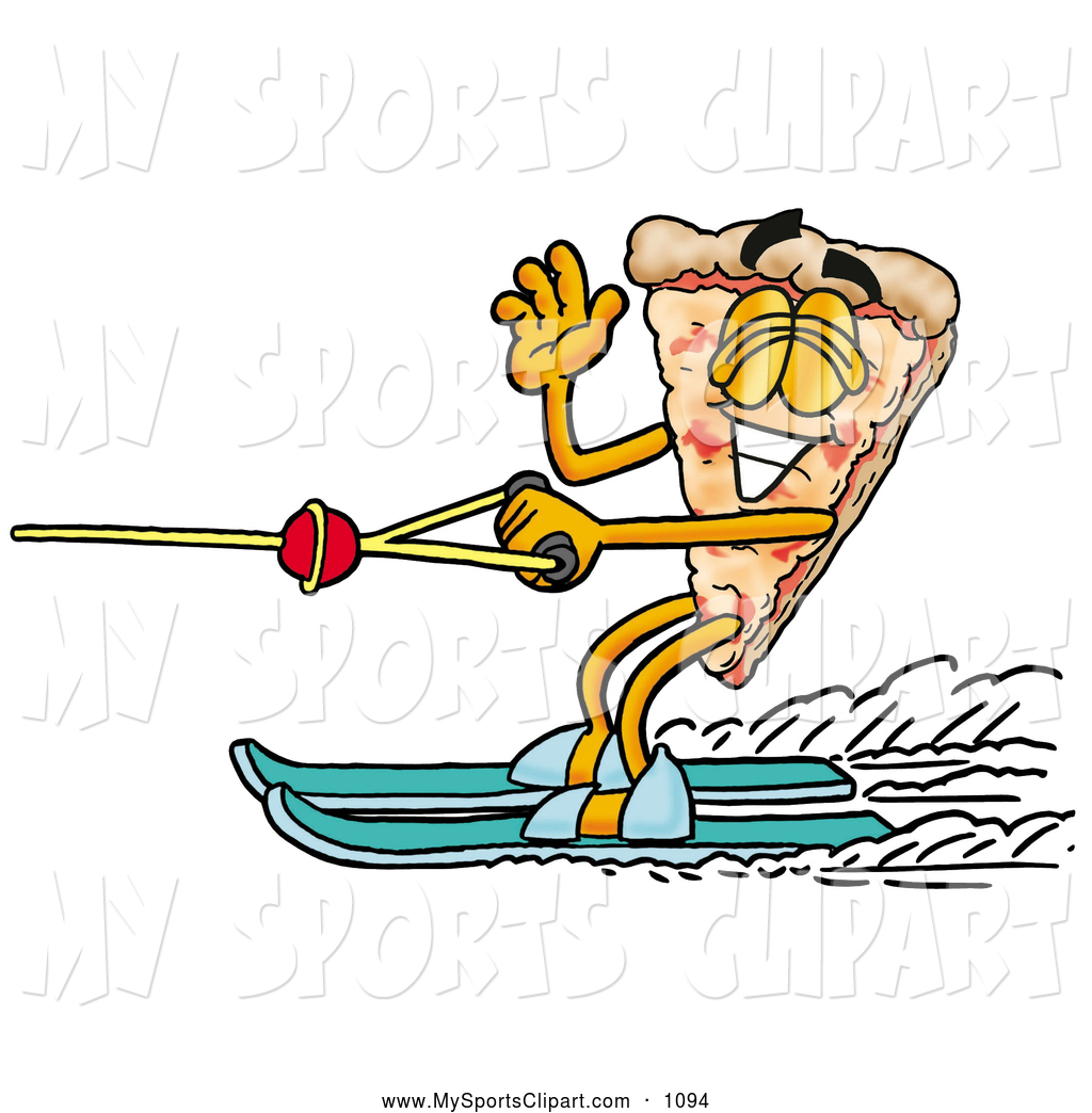 1024x1044 Sports Clip Art Of A Cute Slice Of Pizza Mascot Cartoon Character