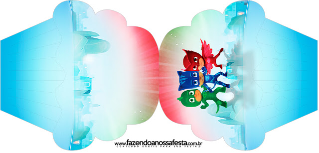 640x307 Pj Masks Free Printable Invitations. Oh My Fiesta! In English