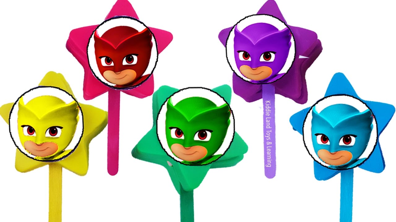 1280x720 Pj Masks Playdoh Lollipops Toy Surprises Disney Princess Pop Ups