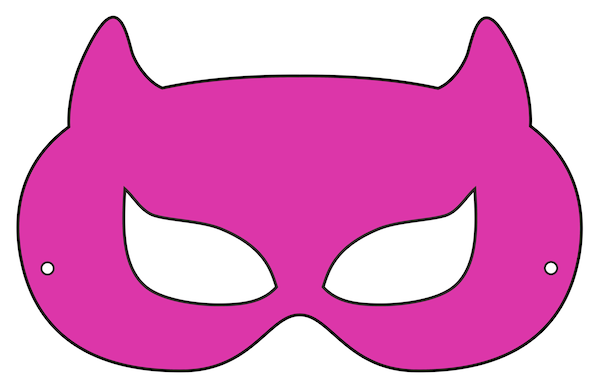 600x389 Batgirl Clipart Mask