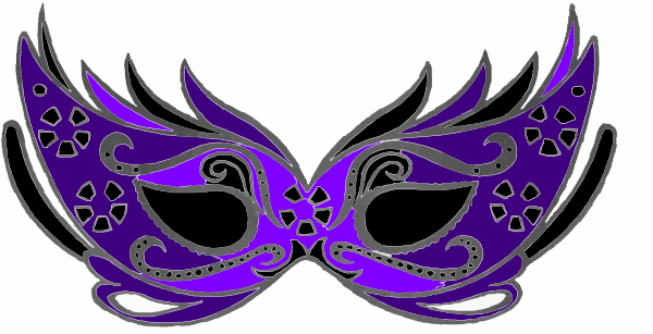600x307 Mask Clipart