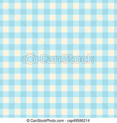 450x470 Blue Plaid Seamless Pattern. Cute Vector Background. Vector Clip
