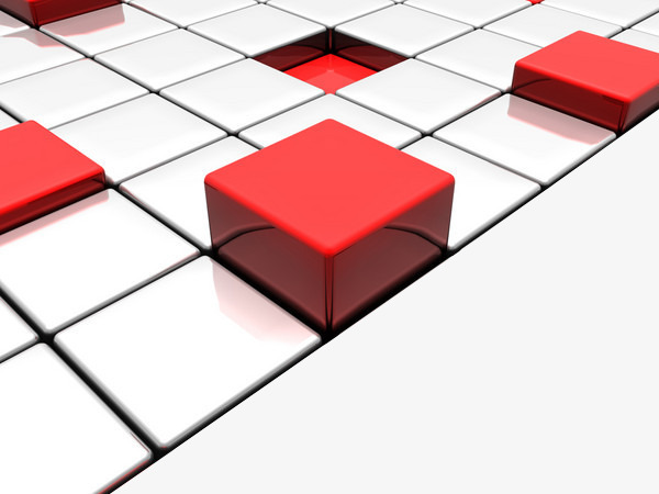 600x450 3d Creative Red White Plaid Contrast, 3d, Creative, Red Png Image