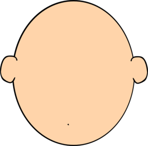 297x294 Plain Head Outline Clip Art At Vector Clip Art