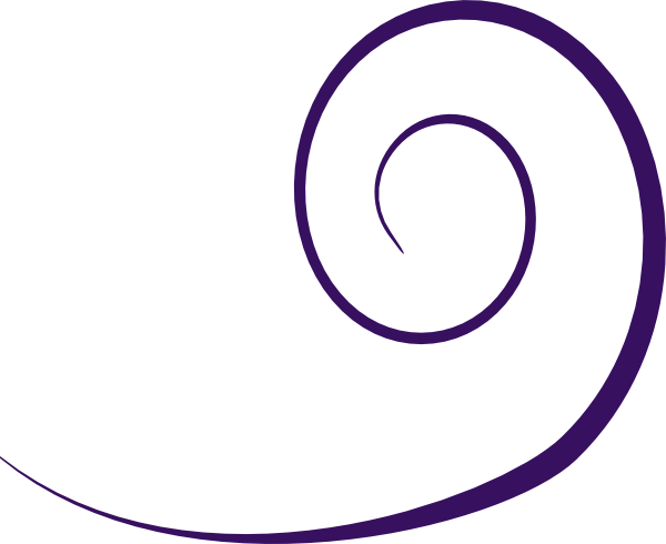 600x490 Plain Swirl Purple Wo Dot Clip Art