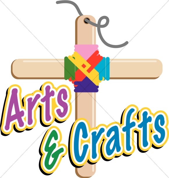581x612 Arts And Crafts Cross Childrens Church Clipart