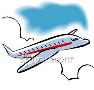 300x289 Flying Airplane Clipart Moving Flying Airplane Clipart 1