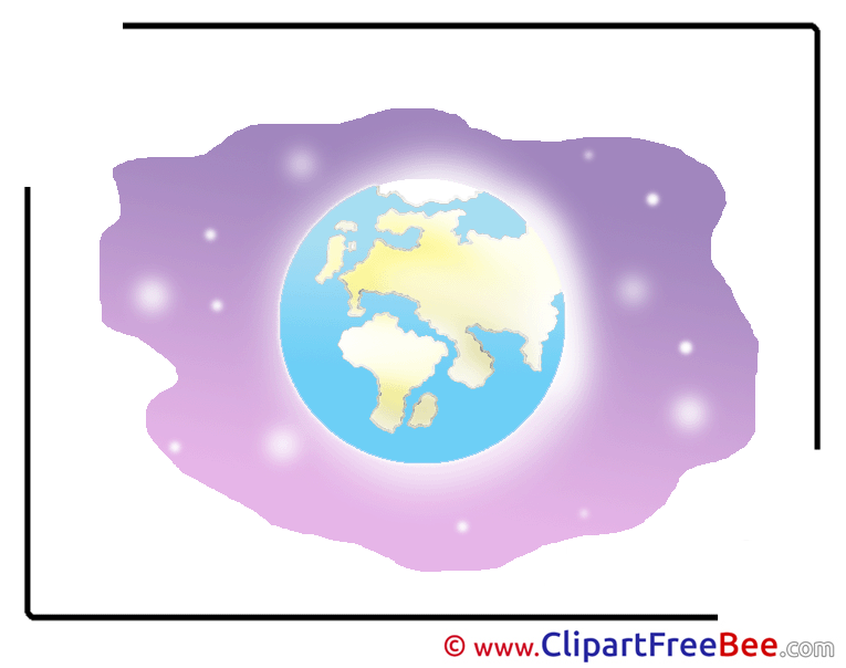 765x604 Planet Earth Clipart Fairy Tale Illustrations