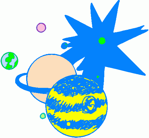 490x454 Planets Clipart