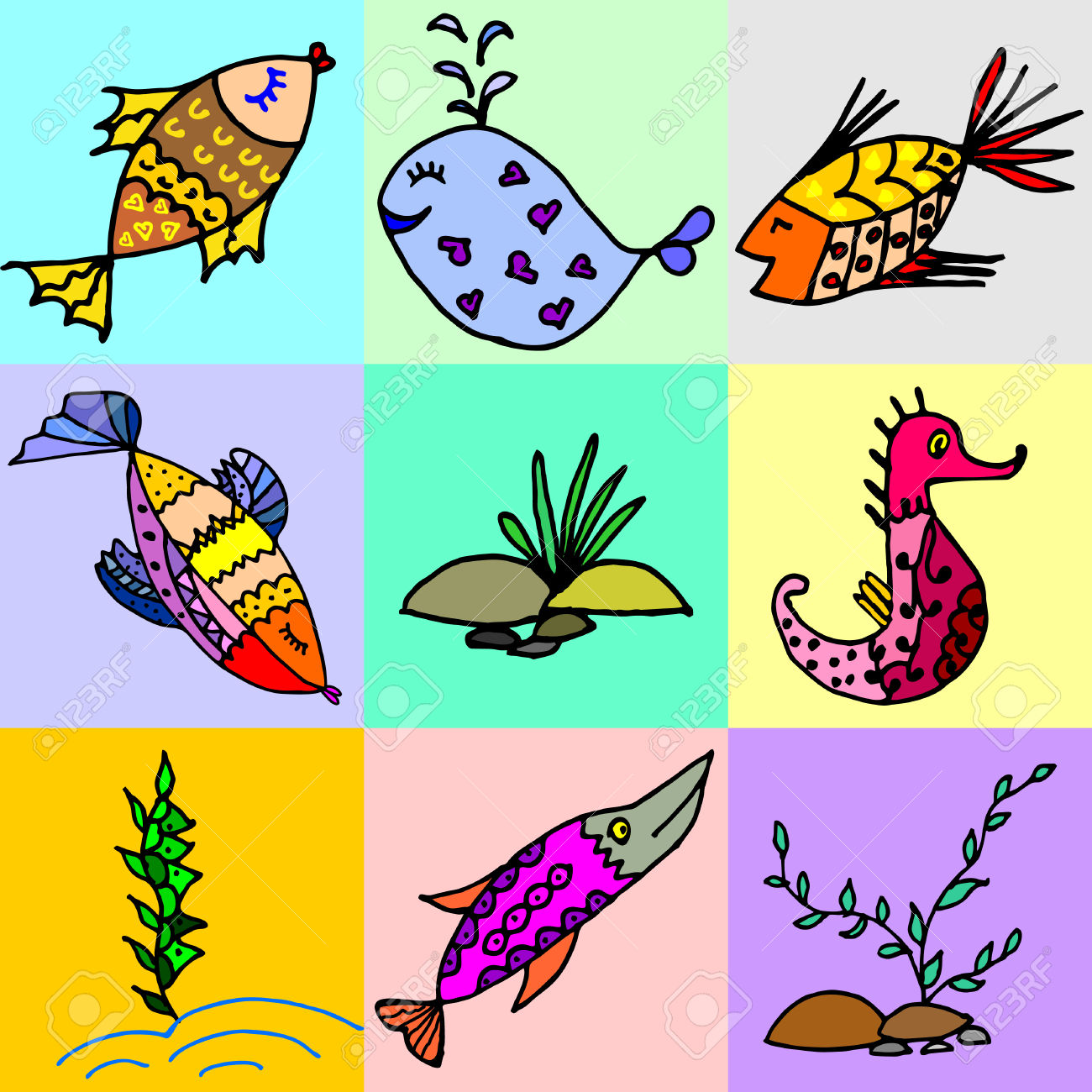 Plankton Clipart