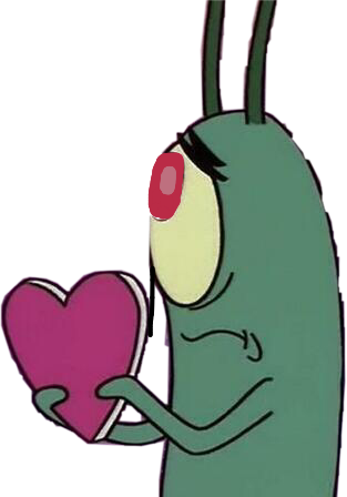 313x448 Plankton Sticker