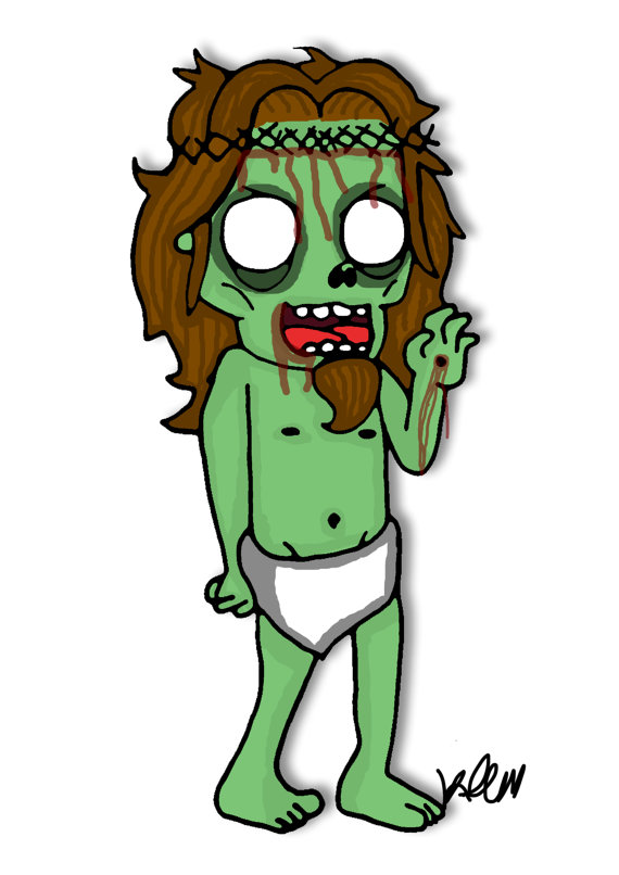 570x806 Zombie Jesus Clipart Amp Zombie Jesus Clip Art Images