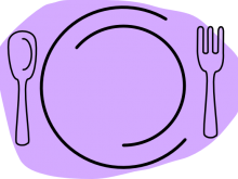 220x165 Plate Of Food Clip Art Plate Of Food Clipart Clip Art For Students