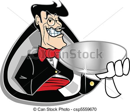 450x387 Serviteur, Plateau, Argent, Tenue. Plateau