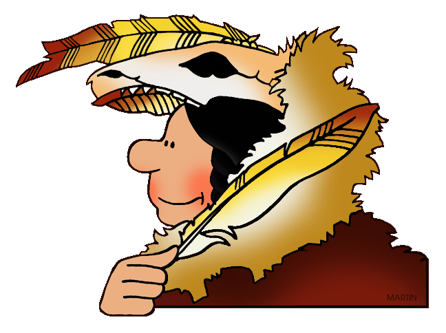 648x484 Native Americans Clip Art By Phillip Martin, Far North Shaman