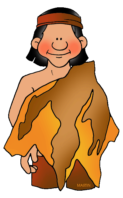 404x648 Native Americans Clip Art By Phillip Martin, Southwest Hopi Man