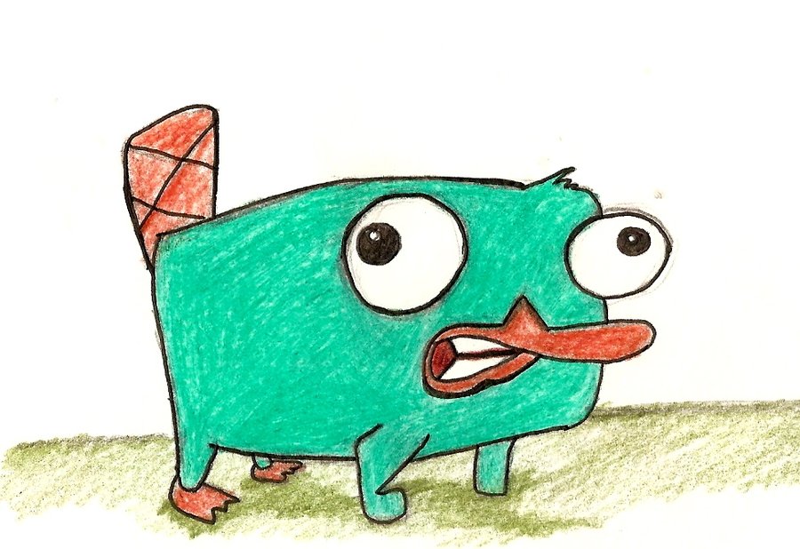 900x618 Perry The Platypus By Leibi97 On Clipart Library