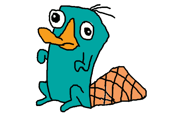 640x400 Platypus Clipart