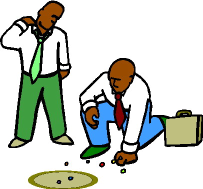 406x378 Clip Art Activities Playing Marbles