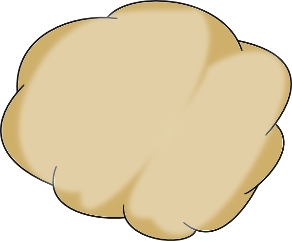 600x496 Dough Clipart