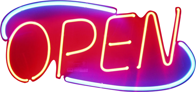 774x363 Neon Sign Clipart Transparent