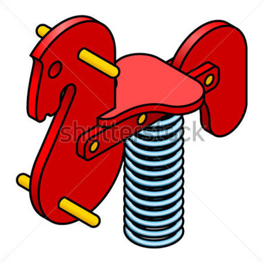 380x380 Single Playground Equipment Clipart