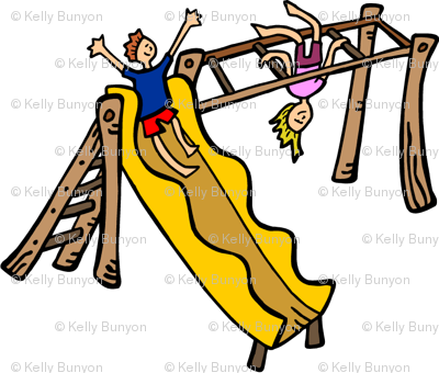 400x340 Playground Equipment Clipart Fabric