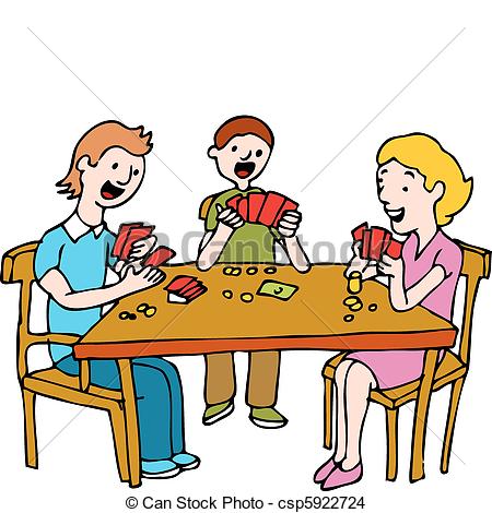 450x470 People Playing Poker Card Game. An Image Of A People Playing