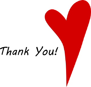 300x287 Thank You Clip Art