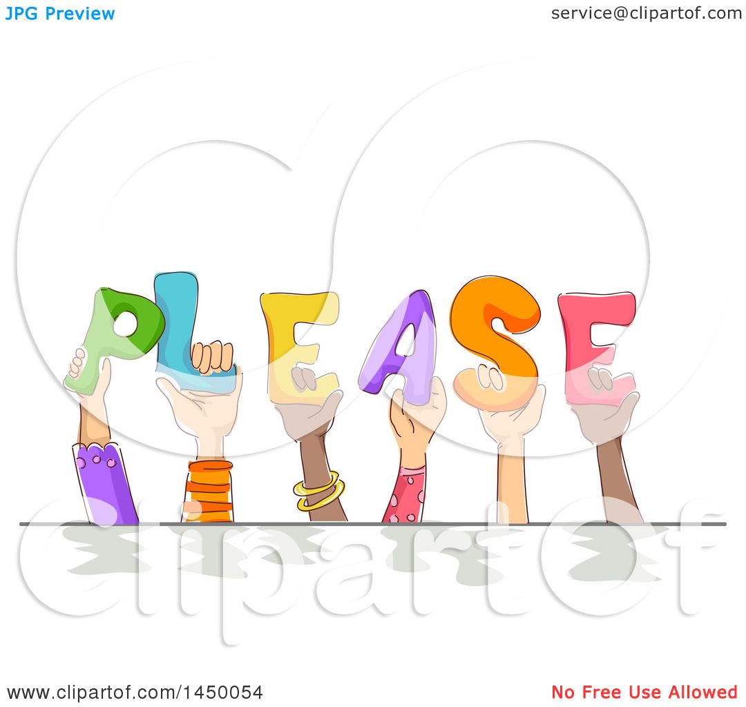 1080x1024 Clipart Graphic Of A Group Of Sketched Child Hands Holding Up