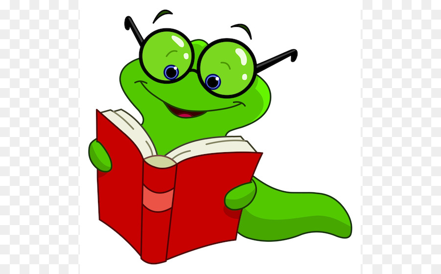 900x560 Bookworm Royalty Free Cartoon Clip Art