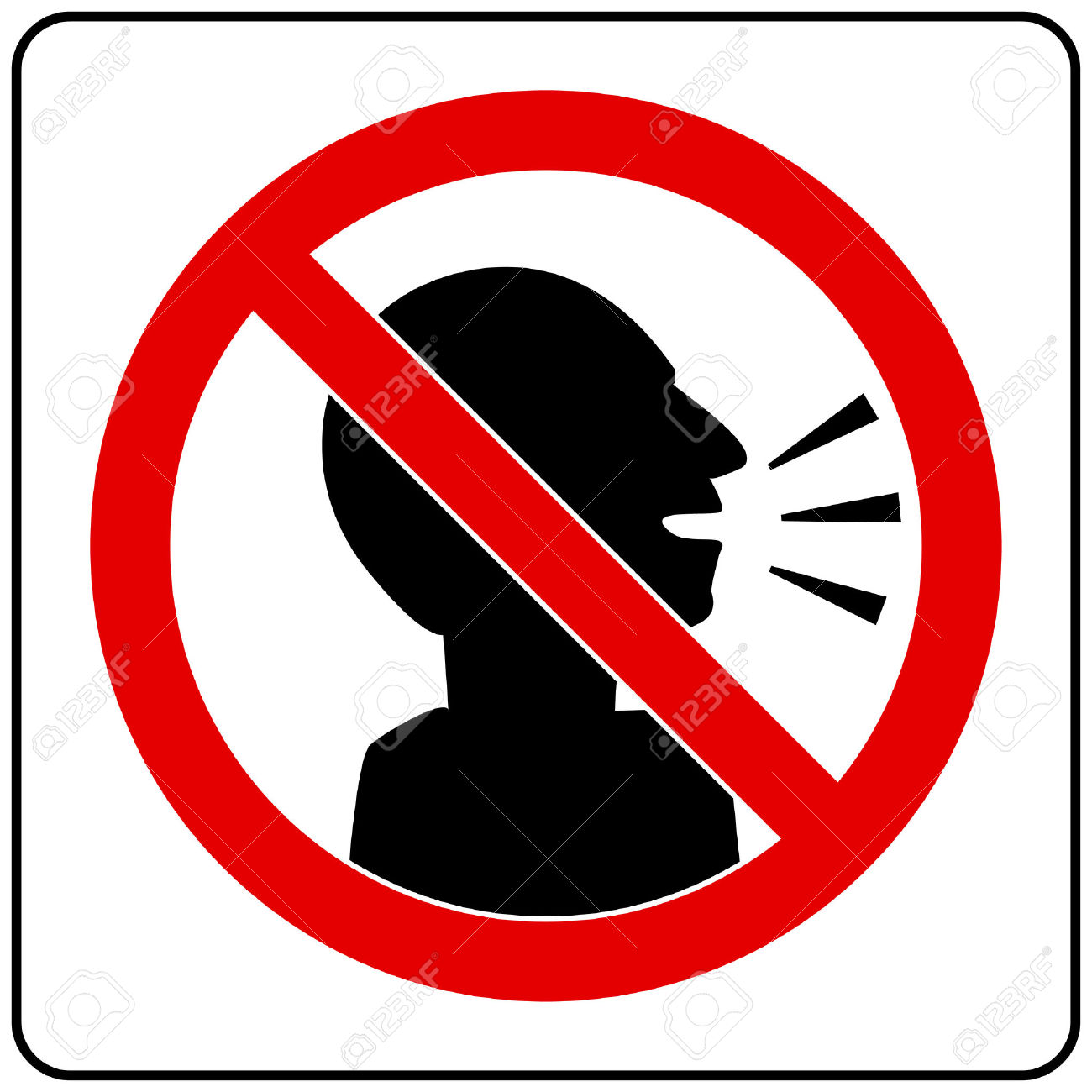 1300x1300 Please Clipart Silent